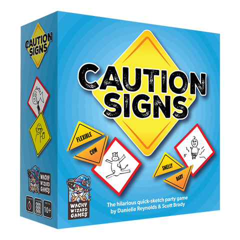 Caution Signs Pre-Order - White Wizard Games