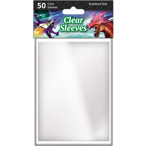 Clear Sleeves (50) - WWG Brand