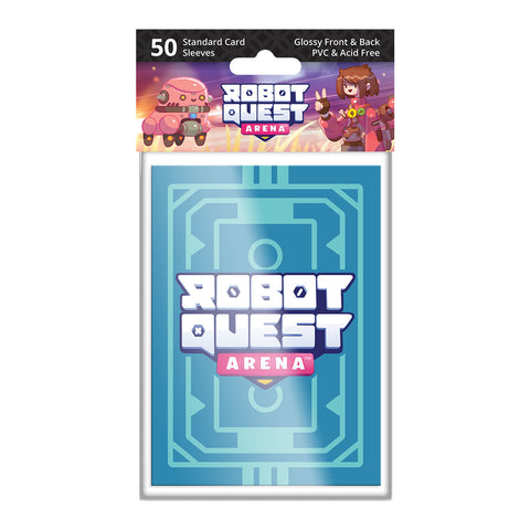 Robot Quest Arena Sleeves (50) - White Wizard Games