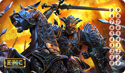 Epic Card Game Playmat: Dark Knight - White Wizard Games