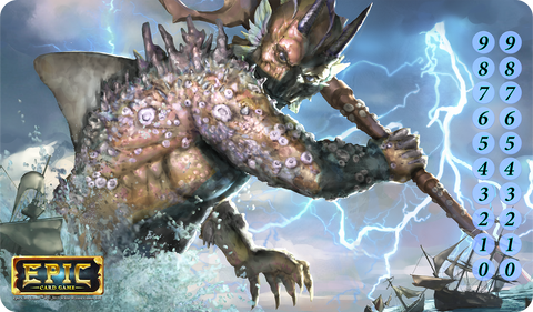 Epic Card Game Playmat: Sea Titan