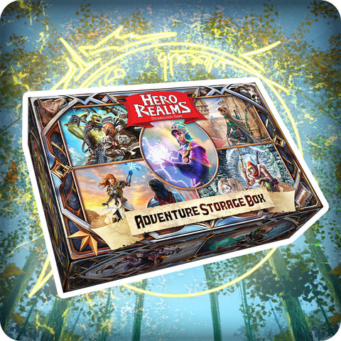 Hero Realms Adventure Storage Box - White Wizard Games