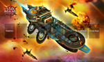 Star Realms Playmat: Light Cruiser - White Wizard Games