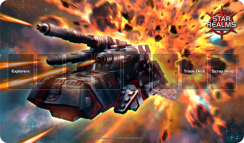Star Realms Playmat: Battle Mech - White Wizard Games