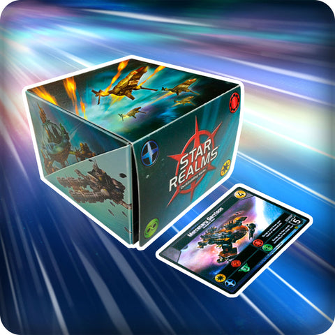 Star Realms Flipbox Deckbox - White Wizard Games