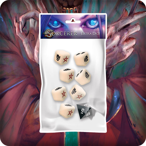 Sorcerer Extra Dice (Regular) - White Wizard Games